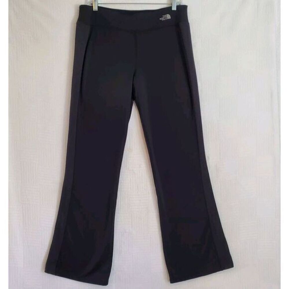 North Face Pants Womens Large Black Flight Series Vapor Wick Bootcut‎ Pull On